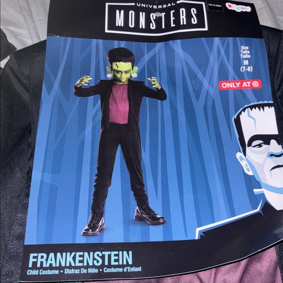Universal monsters disguise Frankenstein child costume - Picture 2 of 4